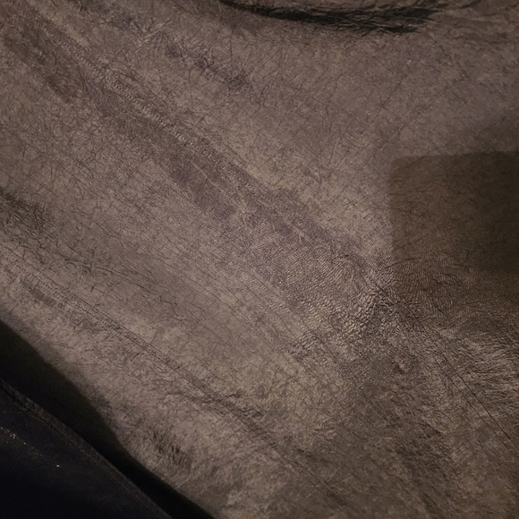 BLACK Cotton Velvet Coat Size 8 - Picture 8 of 8